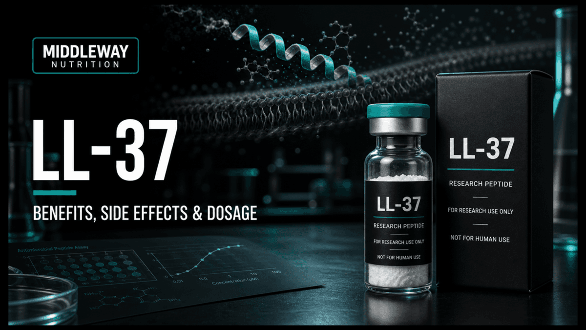 LL-37 Peptide: Benefits, Side Effects, and Reported Dosage Ranges article visual
