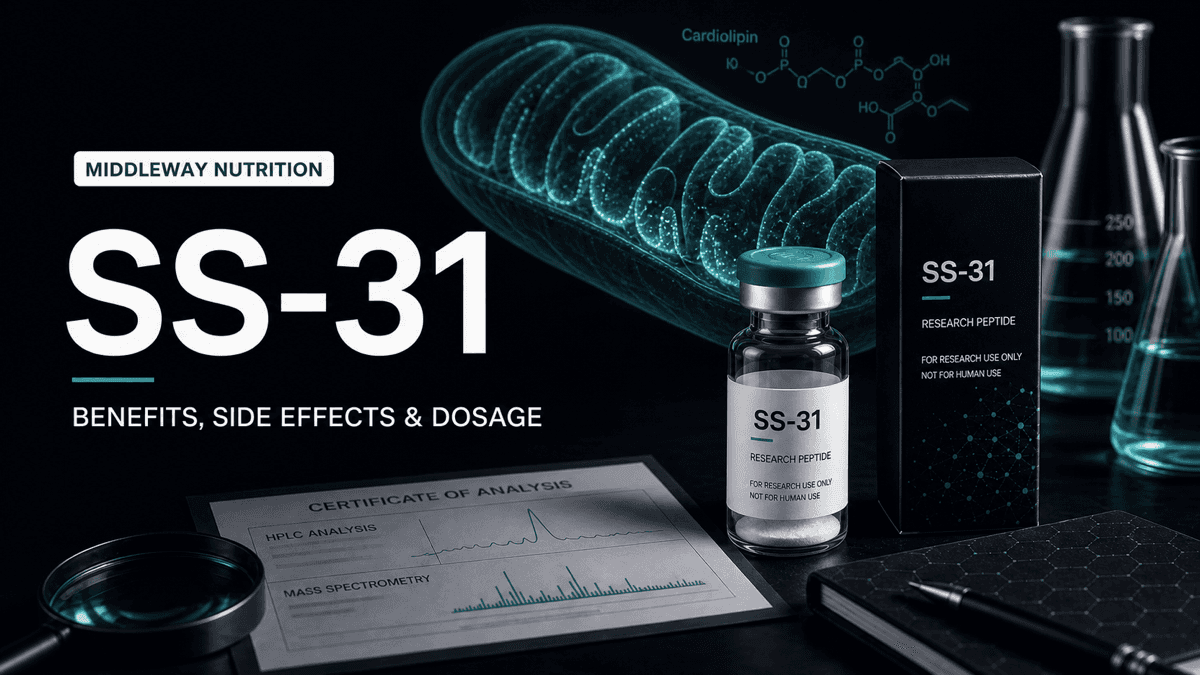 SS-31 Peptide: Benefits, Side Effects and Dosage Chart