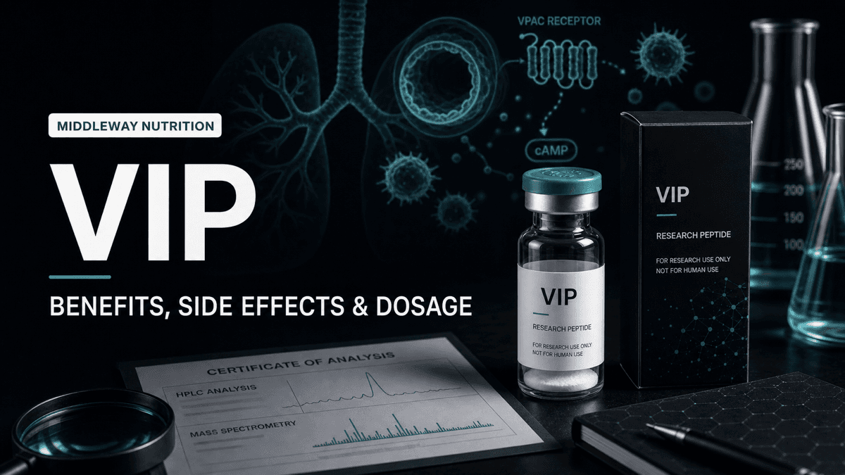 VIP Peptide: Benefits, Side Effects, and Reported Dosage Ranges