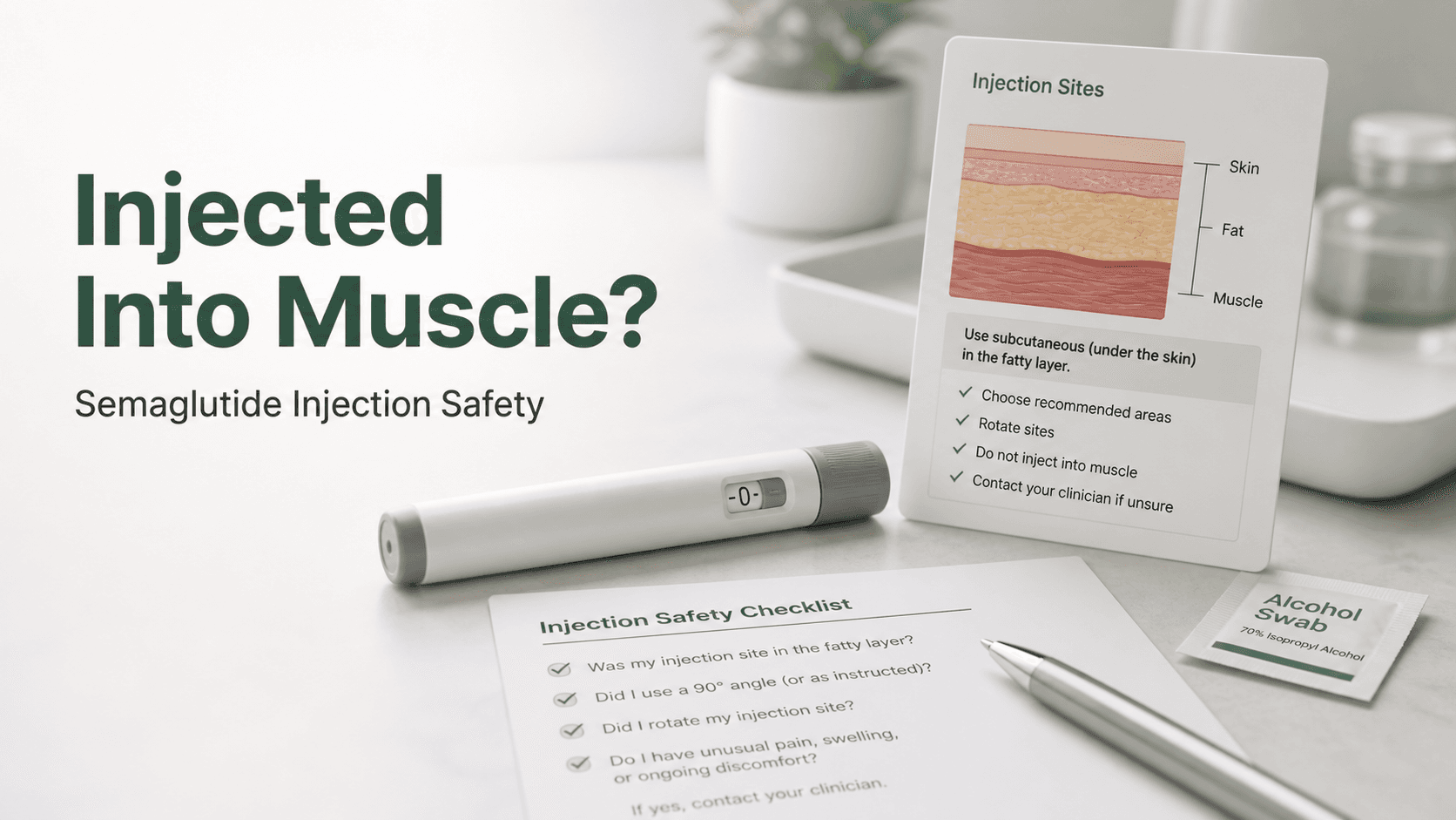 Accidentally Injected Semaglutide Into Muscle: What to Do Next article visual