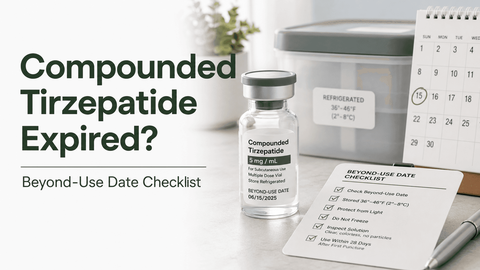 Does Compounded Tirzepatide Expire? article visual
