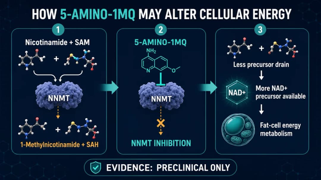 5-Amino-1MQ: How 5-Amino-1MQ may alter cellular energy