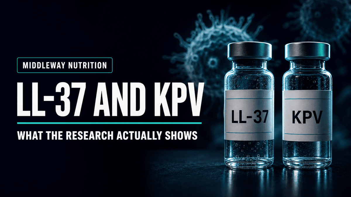 Antimicrobial Peptides LL-37 & KPV: Mechanisms, Evidence and Cautions article visual