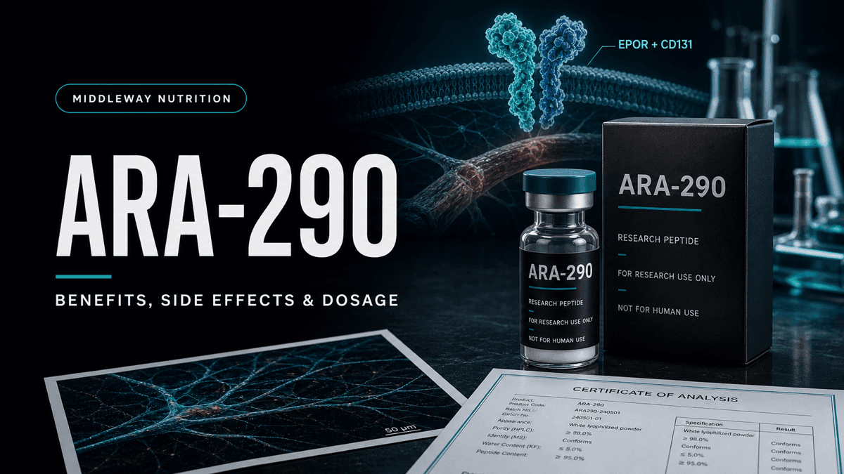 ARA-290 Peptide: Benefits, Side Effects, and Reported Dosage Ranges article visual