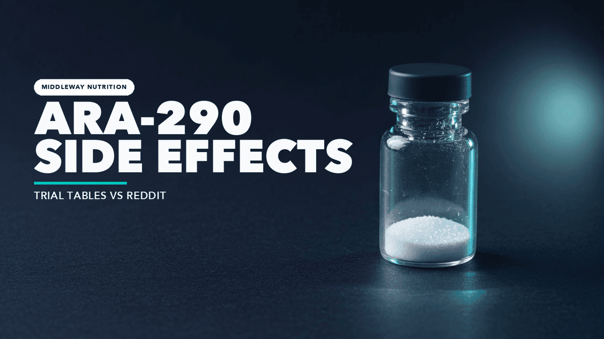 ARA-290 Side Effects: What Trials Recorded vs What Reddit Reports article visual
