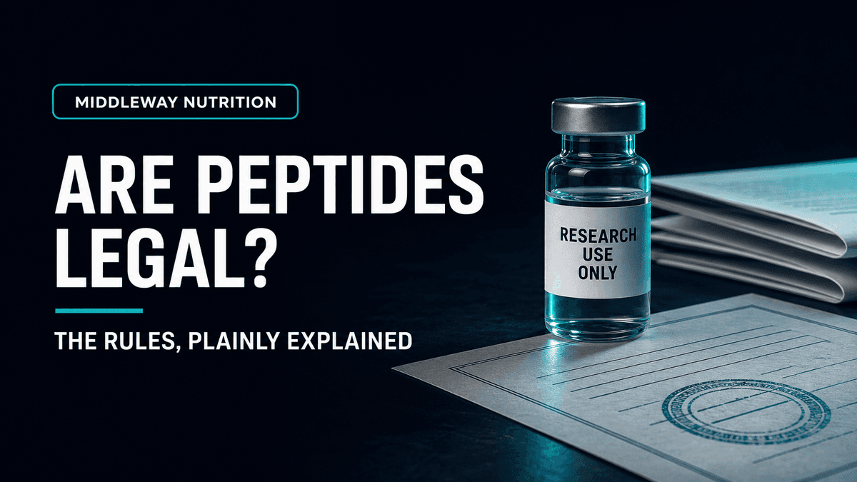 Are Peptides Legal? A Clear Look at the Rules and How People Get Them