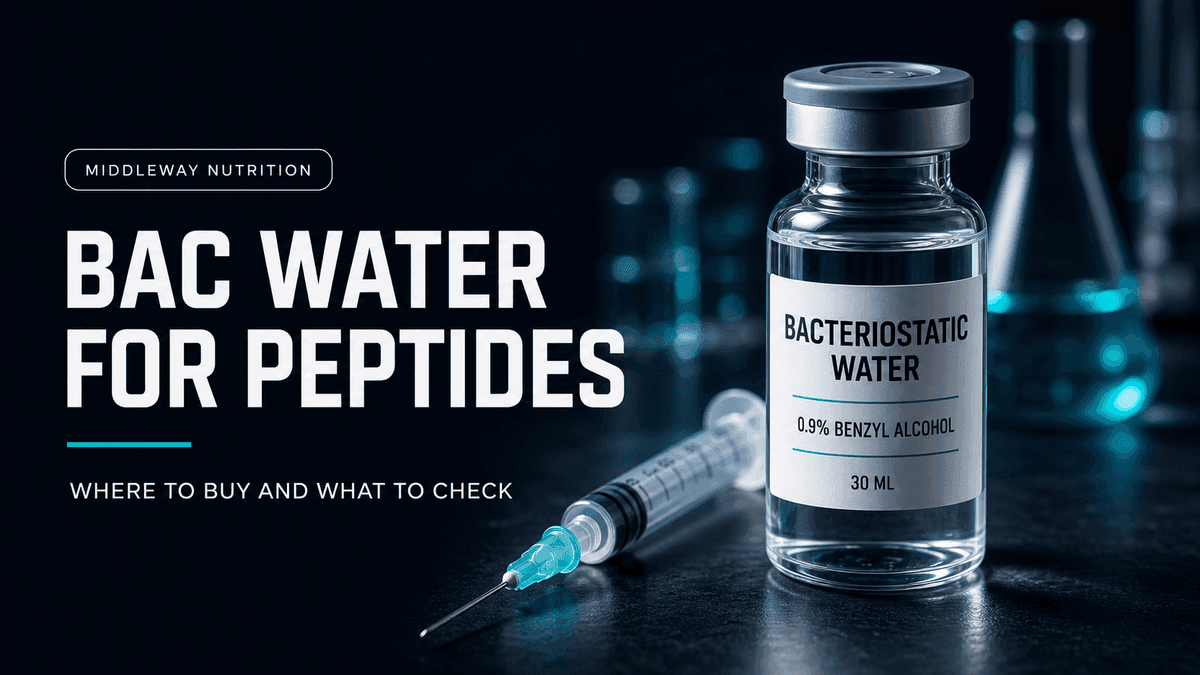 BAC Water (Bacteriostatic Water) for Peptides: Where to Buy It and What to Check