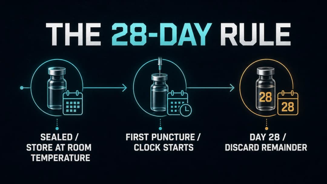 Timeline: the 28-day rule after first puncture
