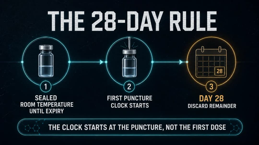 Timeline: the 28-day rule from first puncture