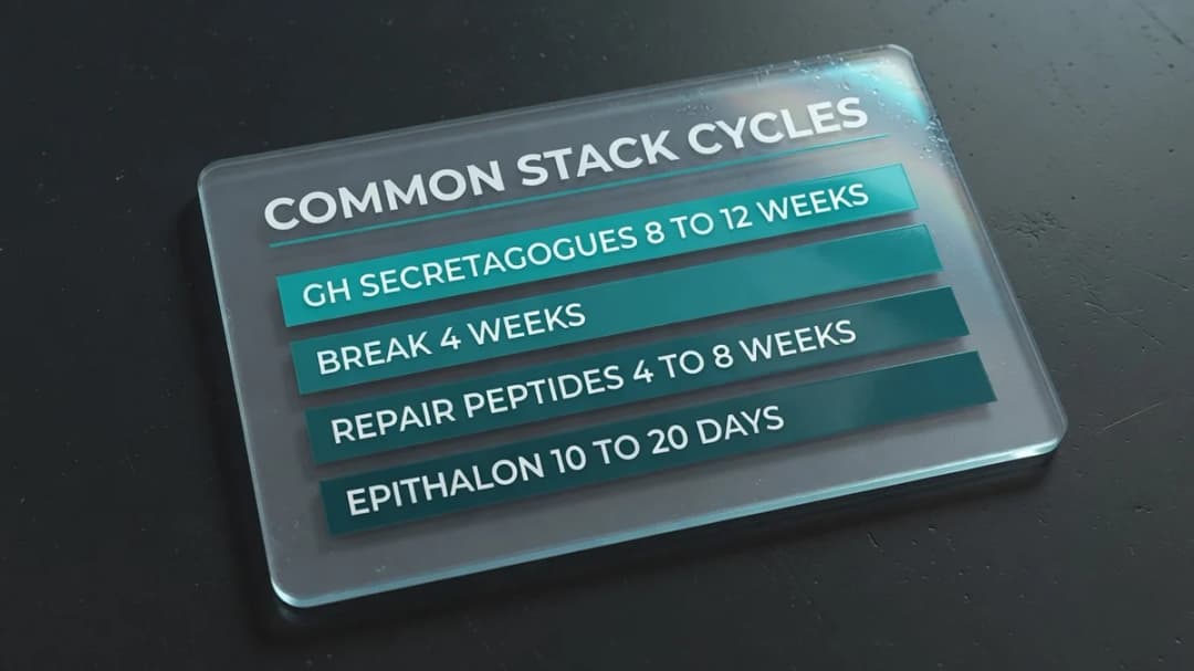 Card: peptide combinations worth avoiding, and why