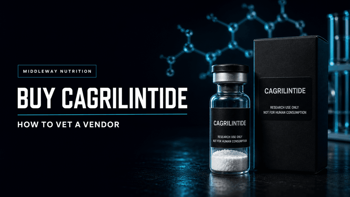 Buy Cagrilintide: Where to Buy for Research and How to Vet a Vendor article visual