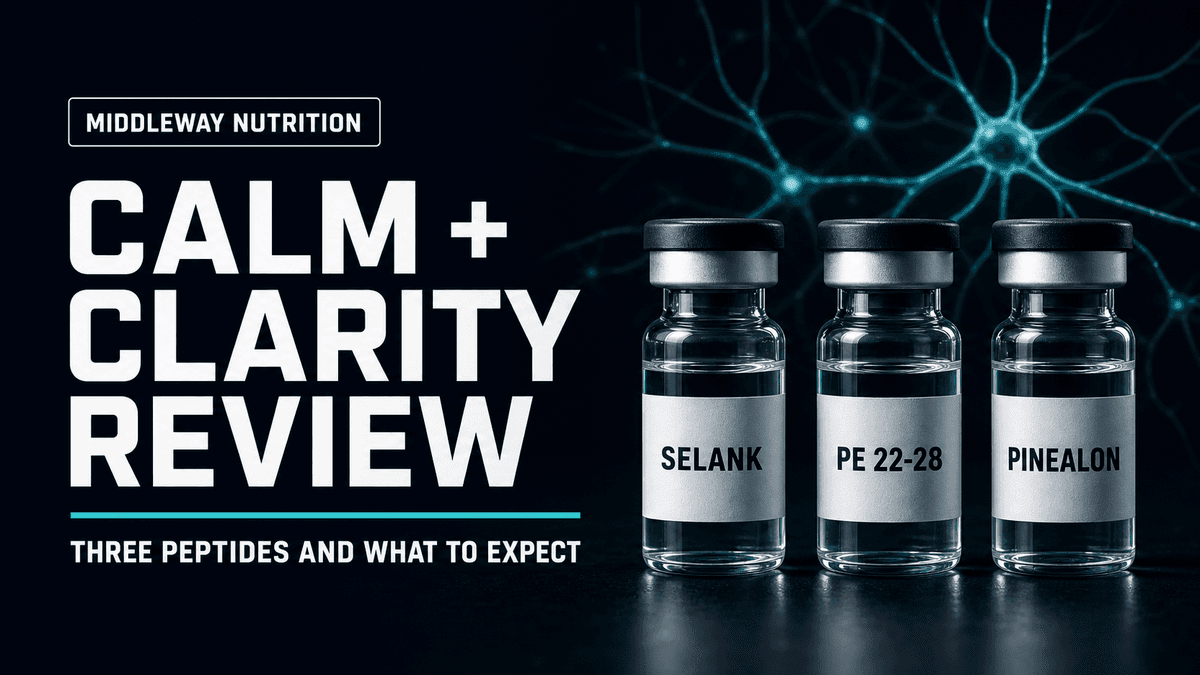 Calm + Clarity Review: PE 22-28, Pinealon and Selank Examined