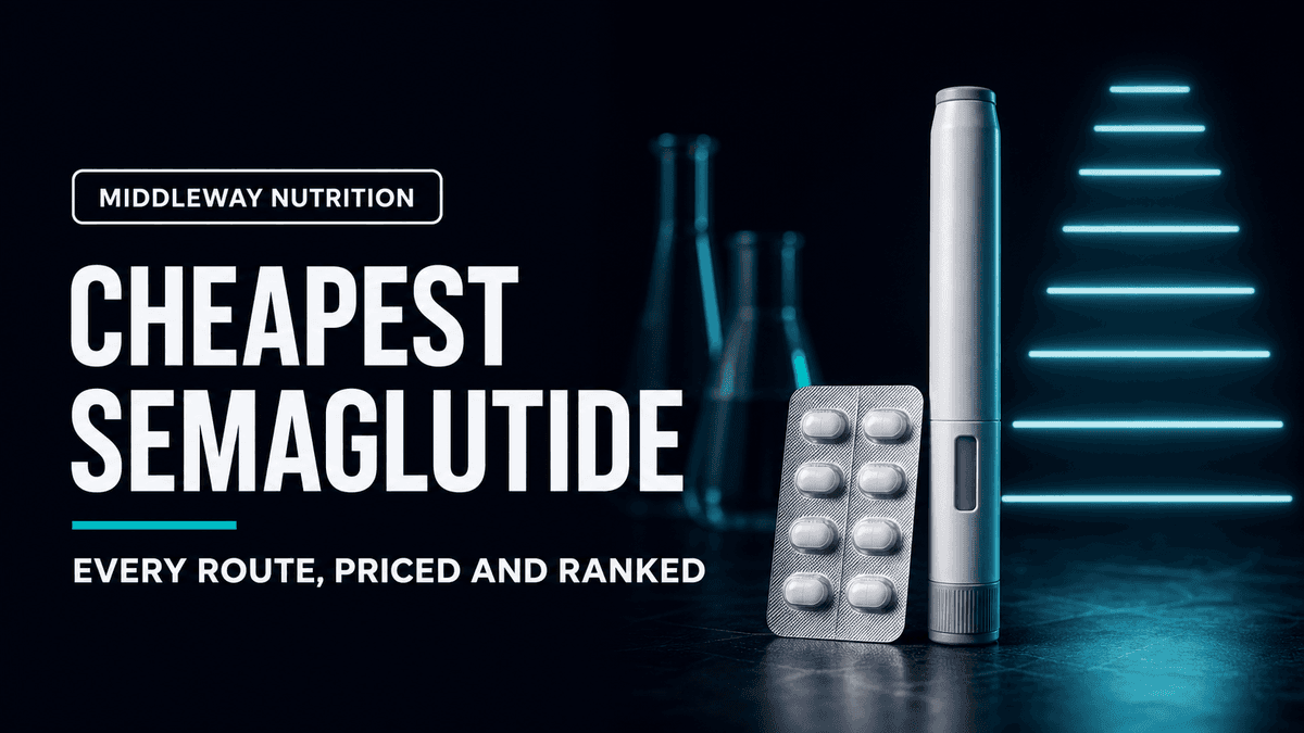 Cheapest Semaglutide in 2026: Every Route Ranked by What You Actually Pay