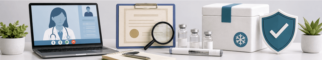 Cheapest tirzepatide safety checklist for prescription, pharmacy, concentration, and cold shipping verification