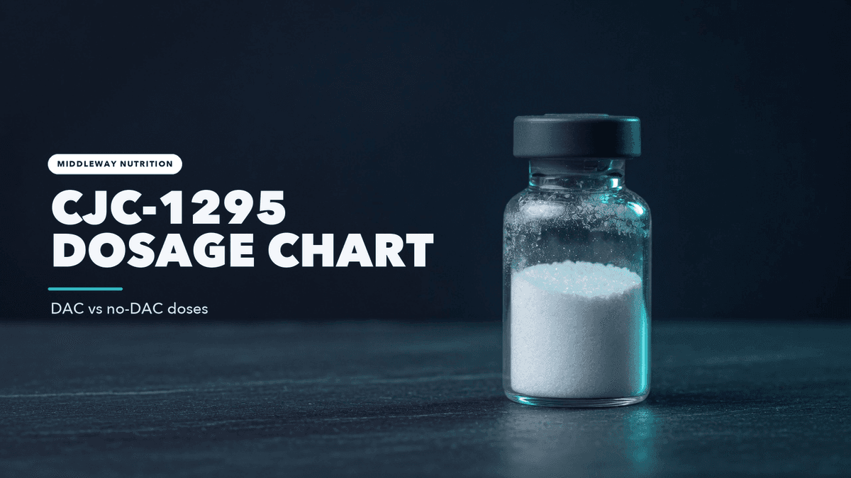CJC-1295 Dosage Chart: DAC vs No-DAC Doses and What Reddit Reports article visual