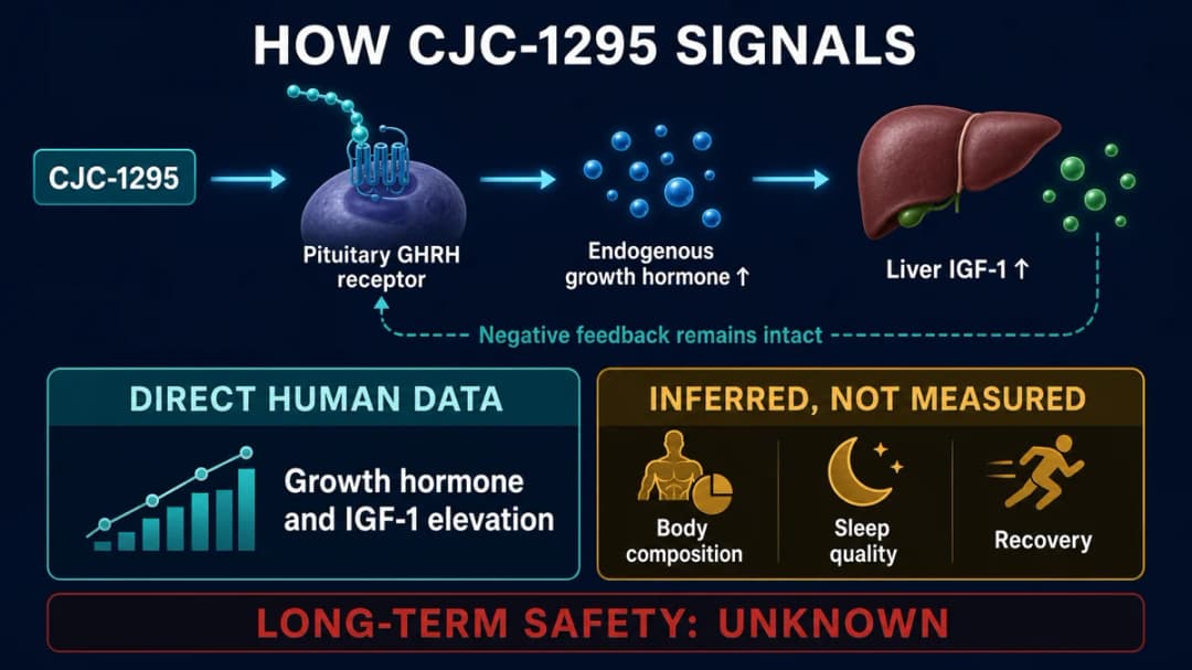 CJC-1295: Direct human data