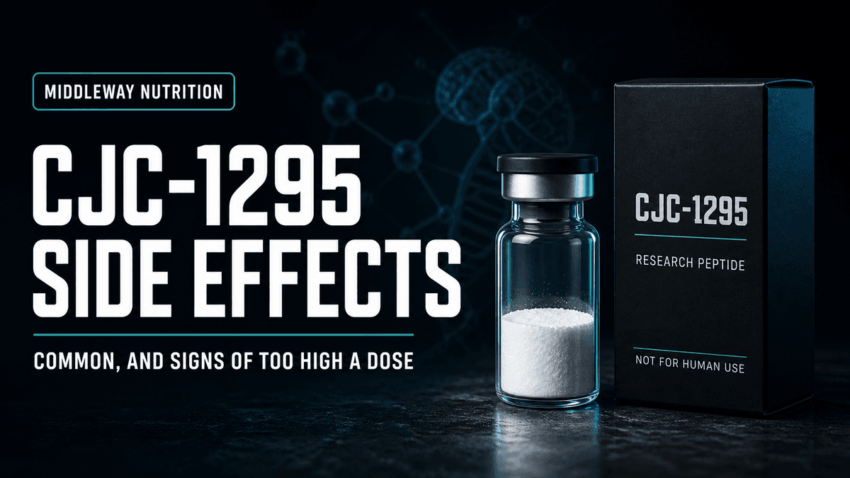 CJC-1295 Side Effects: Which Are Common and Which Signal Too High a Dose