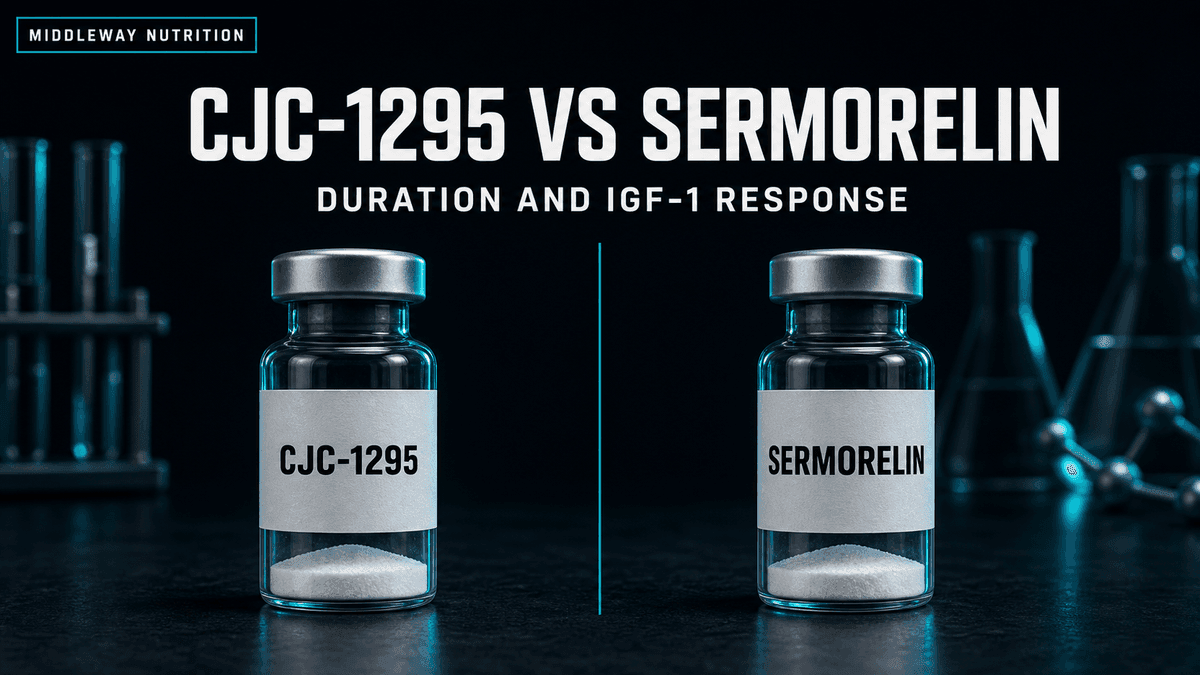 CJC-1295 vs Sermorelin: Duration, IGF-1 Response and Which Fits Which Goal
