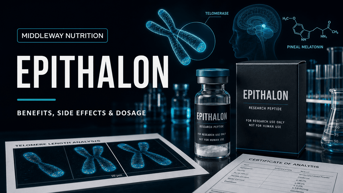 Epithalon Peptide: Benefits, Dosage Chart, and Side Effects article visual