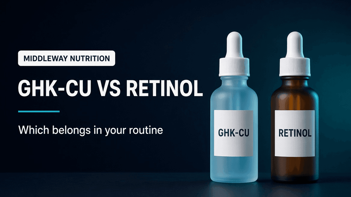 GHK-Cu vs Retinol: Mechanisms, Evidence, and How to Use Both article visual