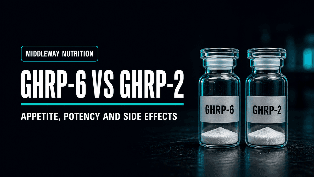 GHRP-6 vs GHRP-2 Peptide: What Actually Separates the Two article visual