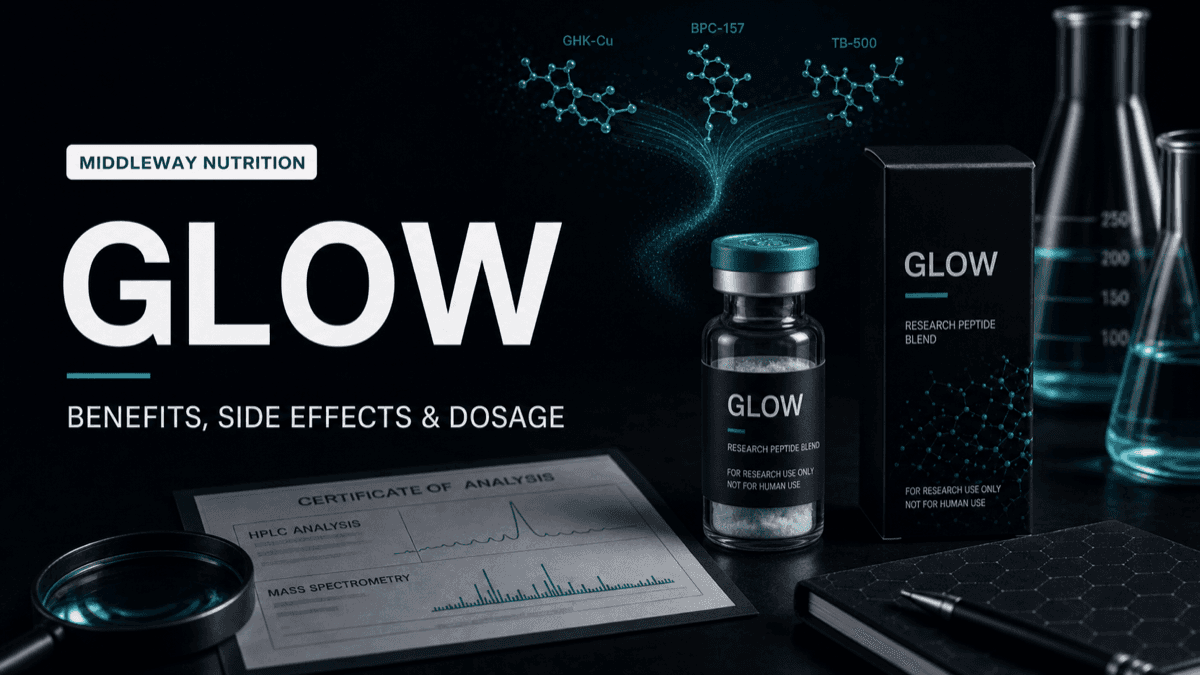 GLOW Peptide Stack: Benefits, Side Effects, and Dosage Chart