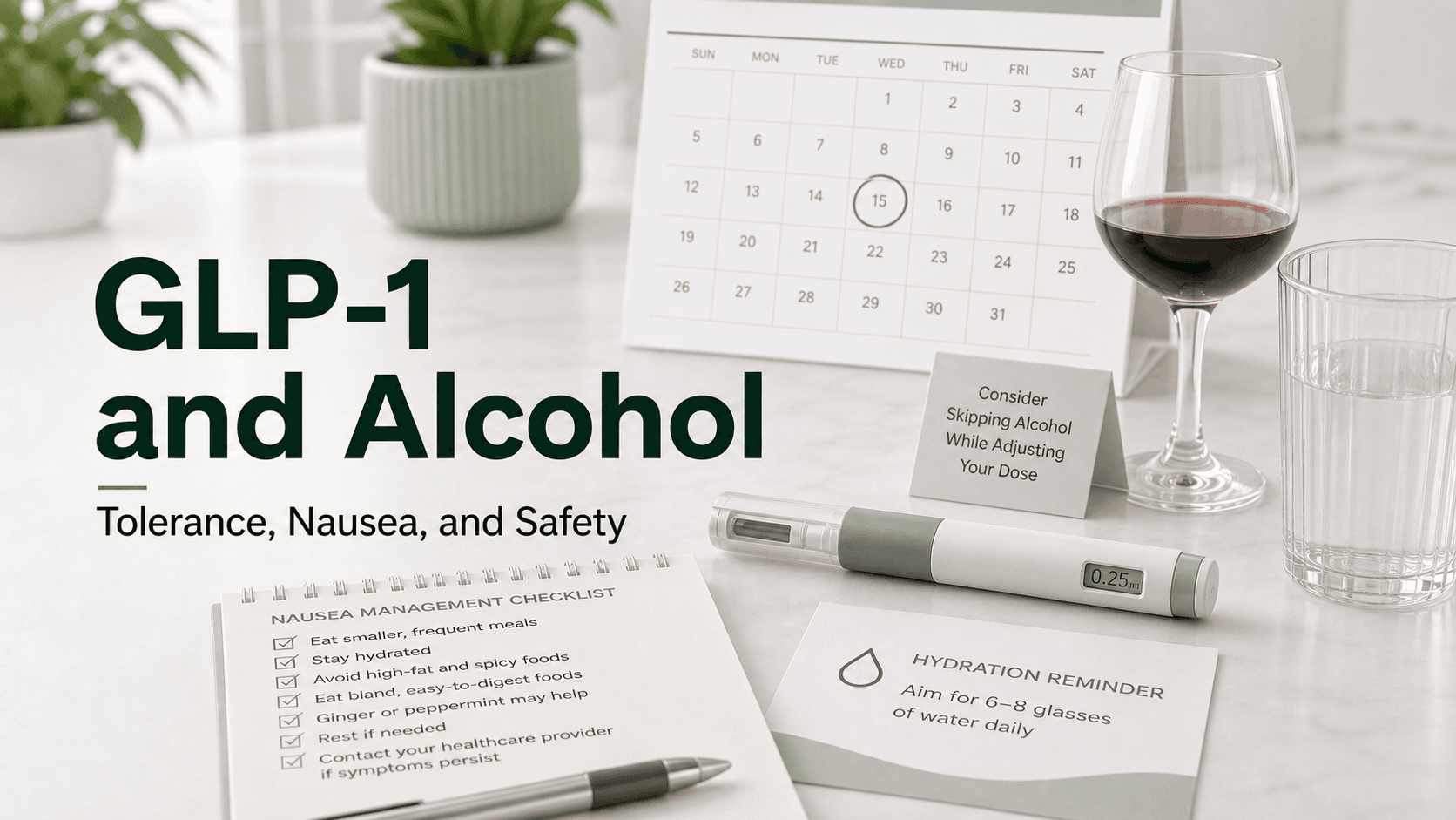 GLP-1 and Alcohol: What the Drug Label Doesn't Tell You About Drinking on Ozempic