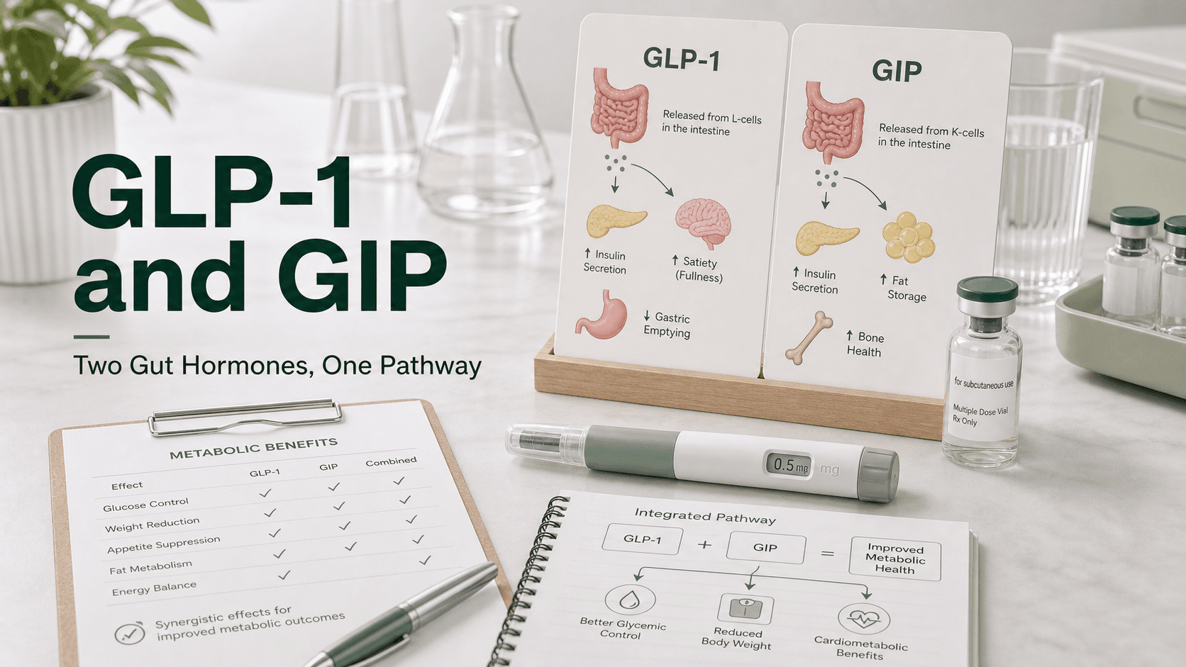 GLP-1 and GIP: How Two Gut Hormones Drive the Most Effective Weight-Loss Drugs