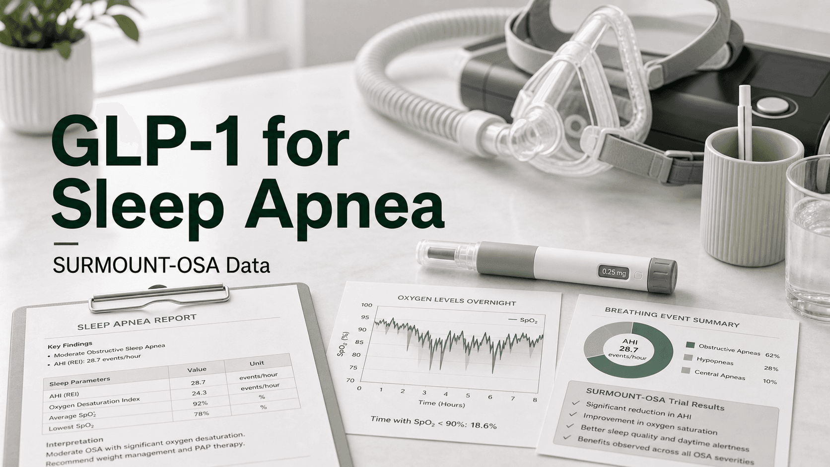 GLP-1 for Sleep Apnea: SURMOUNT-OSA Data and Why Zepbound Became the First Approved OSA Drug article visual