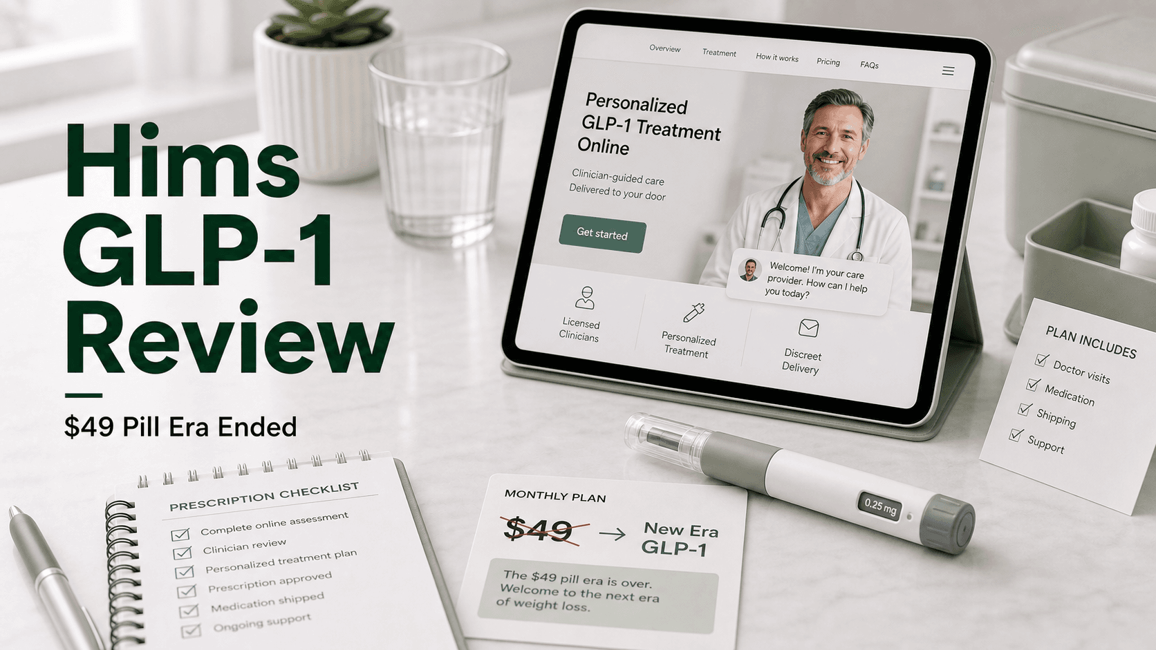 Hims GLP-1 Review: The $49 Pill Era Ended in March 2026 — What's Left article visual