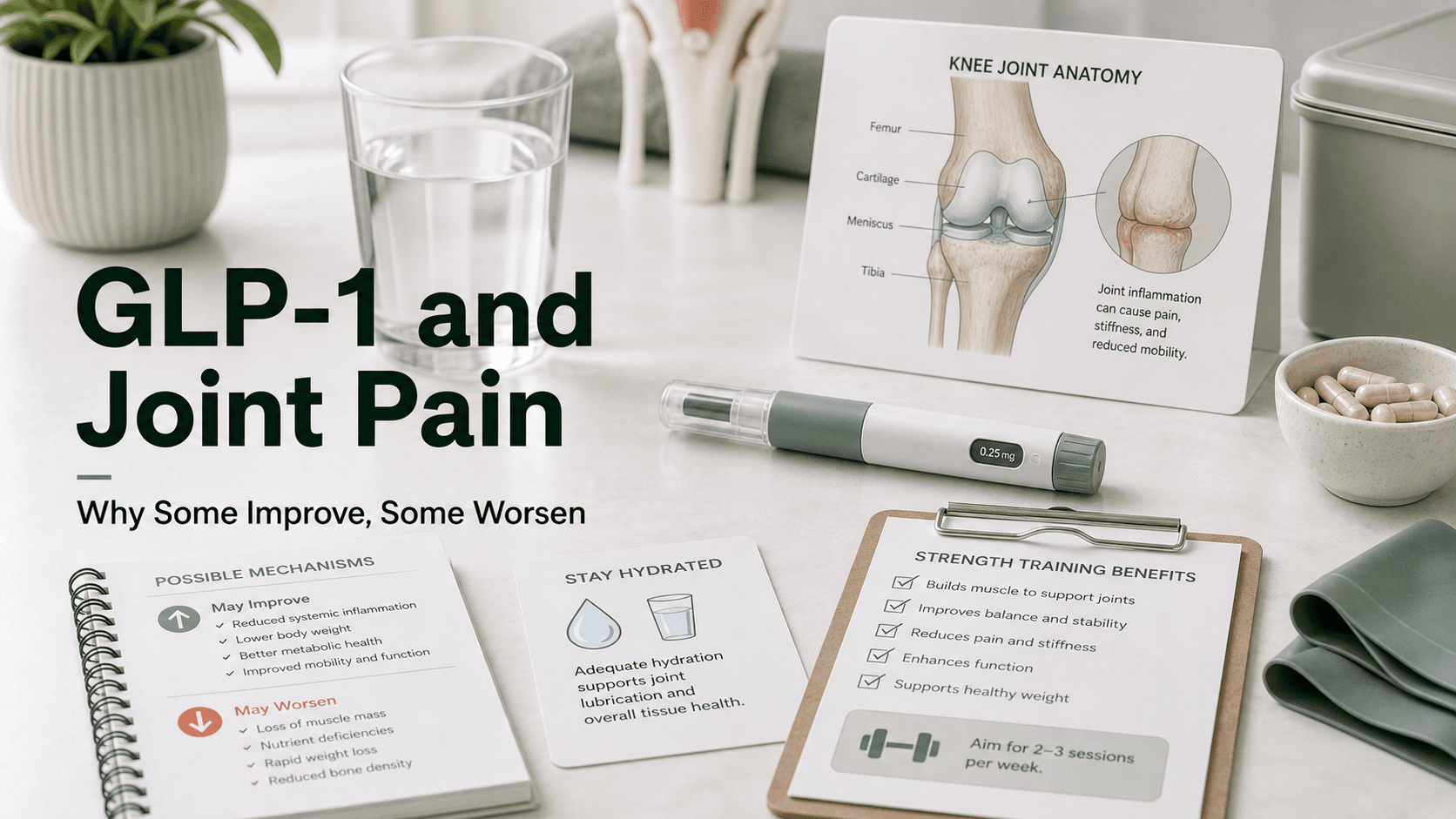GLP-1 and Joint Pain: Why Most People Get Better, and Why a Minority Get Worse article visual