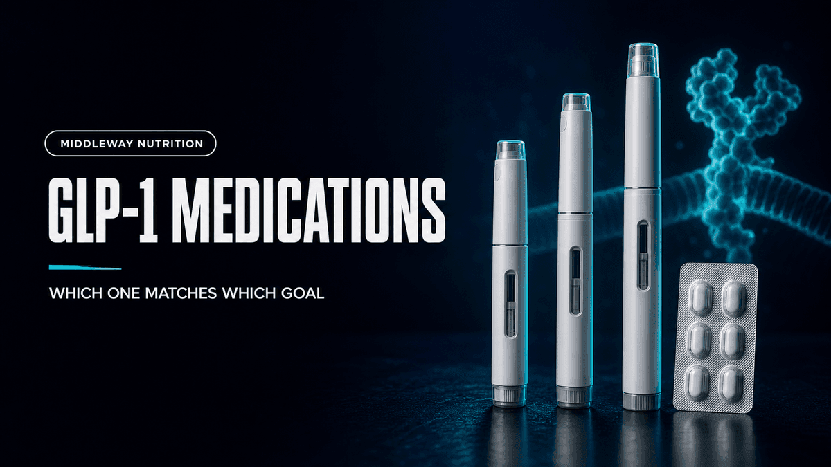 GLP-1 Medications in 2026: What Each One Does and Who It Suits article visual