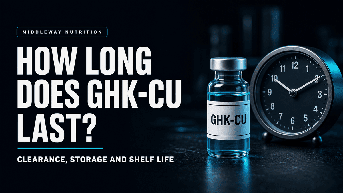 How Long Does GHK-Cu Last? Clearance, Storage and Shelf Life Timeline article visual