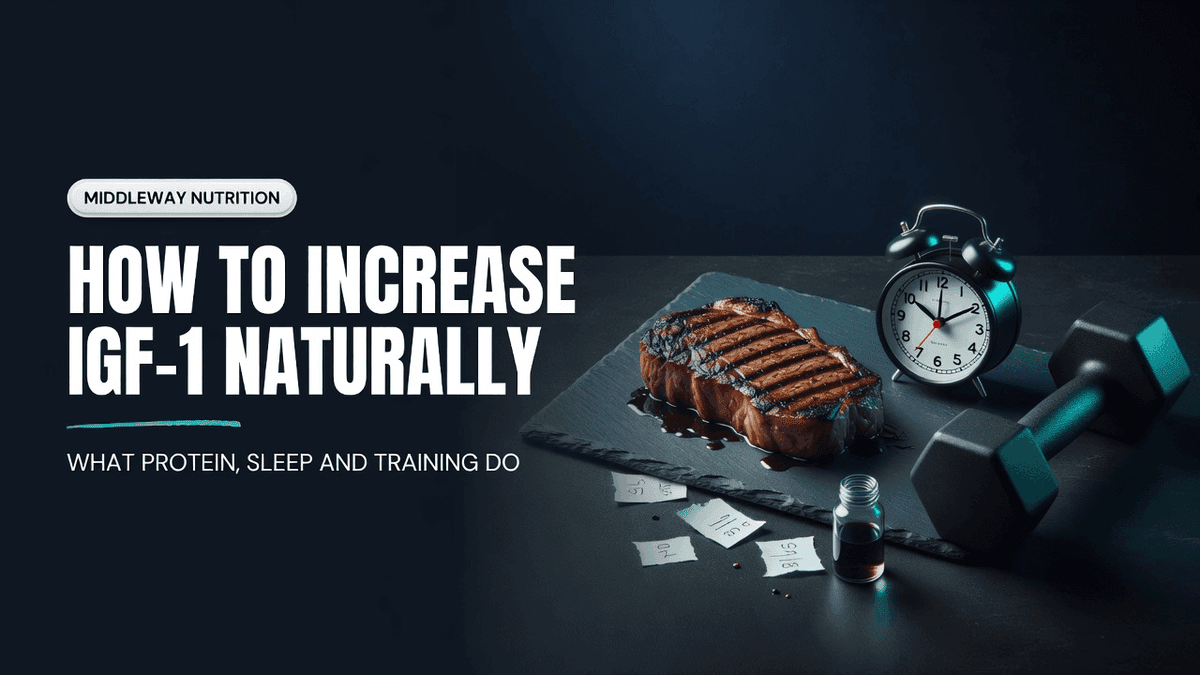 How to Increase IGF-1 Naturally: What Protein, Sleep and Training Actually Do article visual