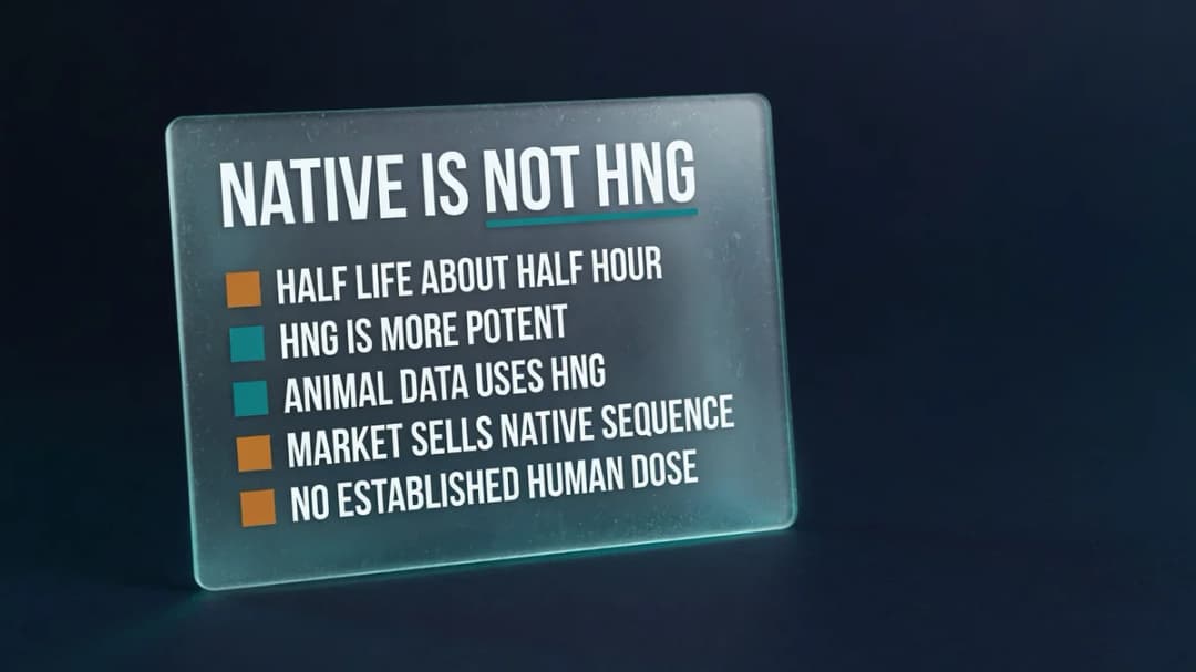 Card: what humanin evidence covers, and what it does not