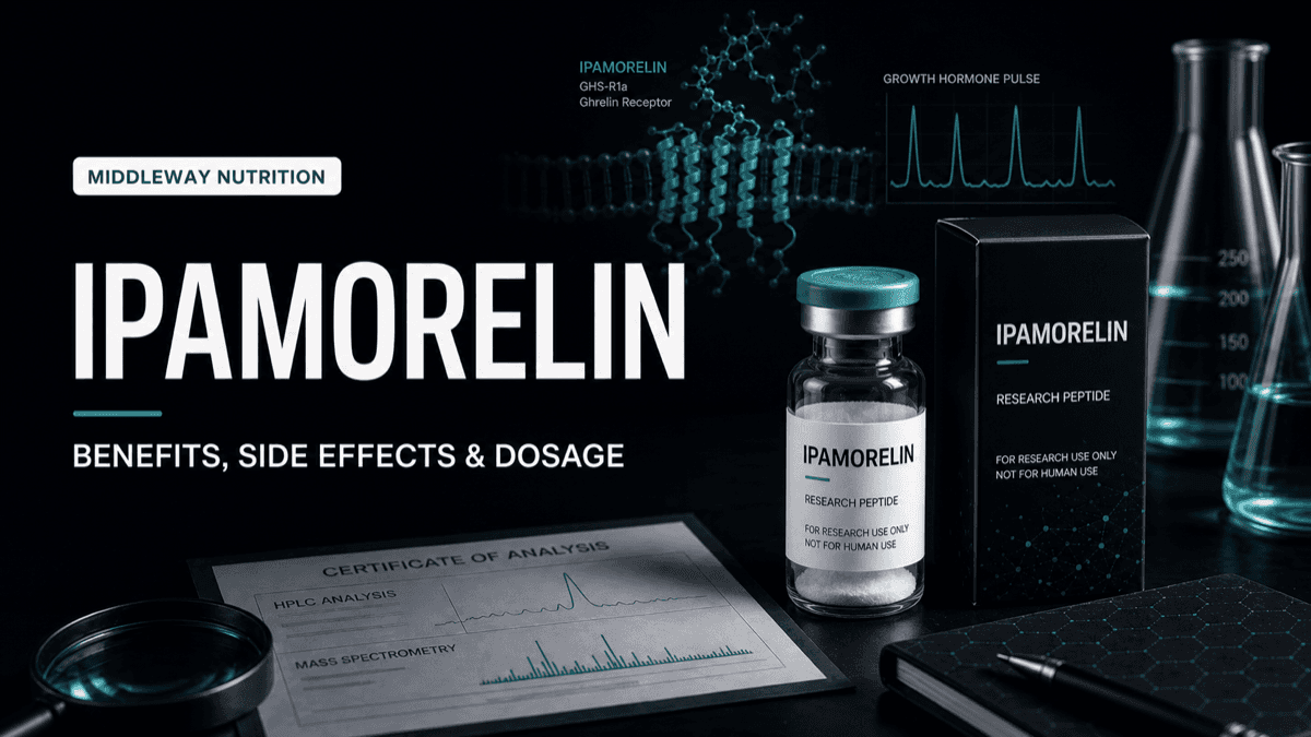 Ipamorelin Peptide: Benefits, Side Effects, and Reported Dosage article visual
