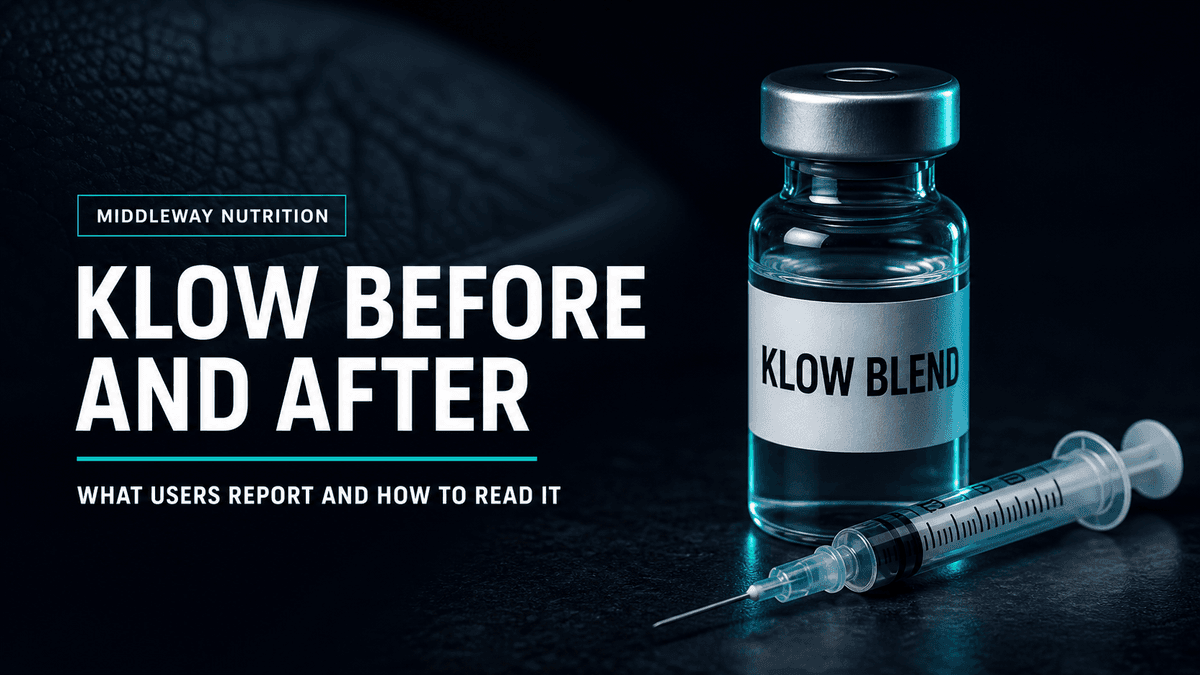 KLOW Peptide Before and After: What Users Report and How to Read It article visual