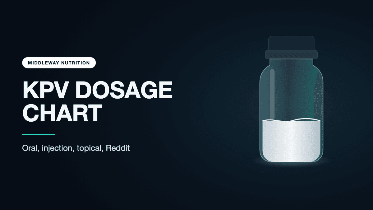 KPV Dosage Chart: Oral Capsules vs Injection vs Topical article visual