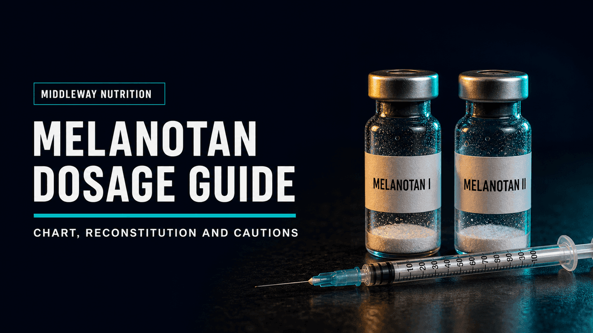 Melanotan Dosage Guide: Reported Ranges, Reconstitution and Risks
