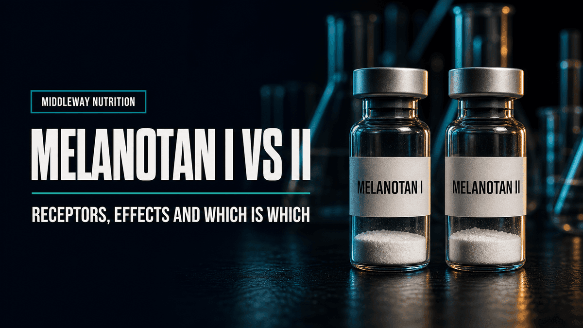 Melanotan I vs Melanotan II: Two Different Molecules, Not Two Versions