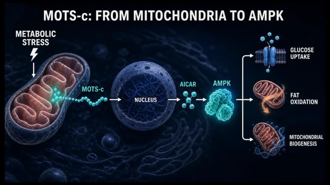 MOTS-c: FROM MITOCHONDRIA TO AMPK