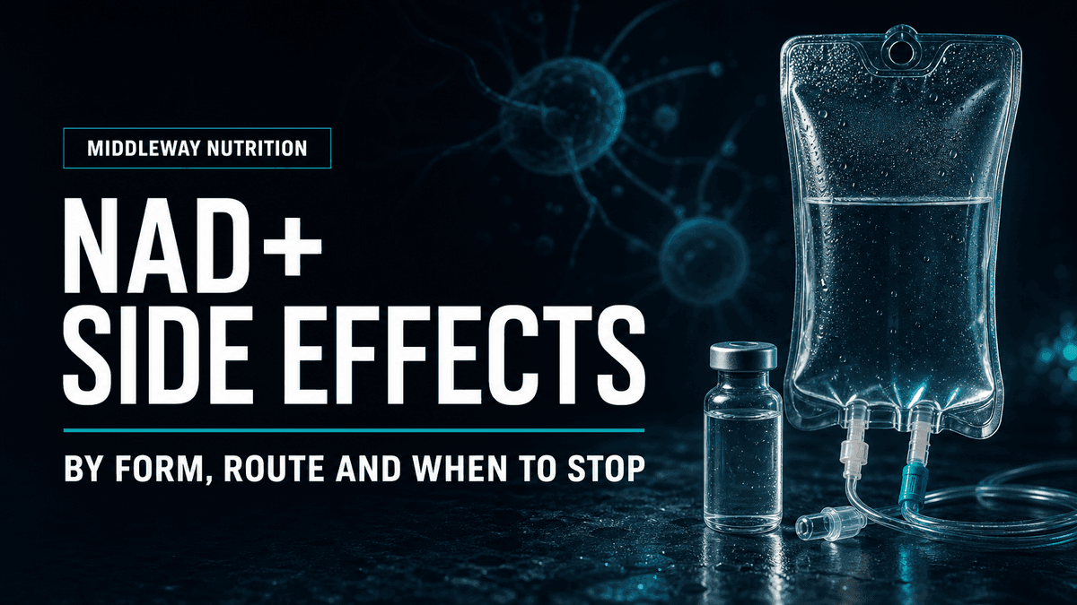 NAD+ Side Effects: What Reports Describe and When to Stop