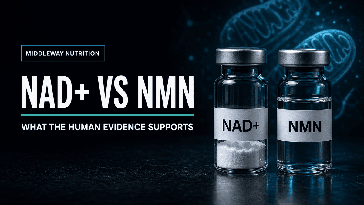 NAD+ vs NMN: What the Human Evidence Actually Supports