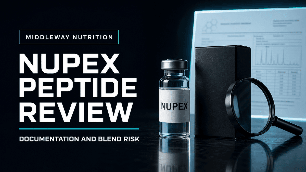 Nupex Peptide Review: Documentation, Blend Risk and Where to Buy article visual