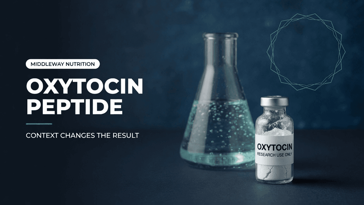 Oxytocin Peptide: Dosage, Routes and Why Context Changes the Result
