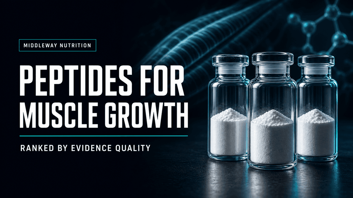 Peptides for Muscle Growth: Ranked by Real Evidence, Not Hype article visual