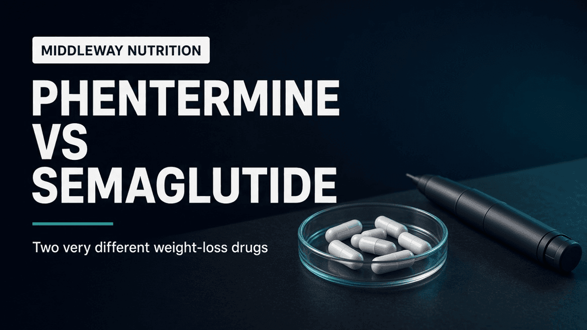 Phentermine vs Semaglutide: Weight Loss, Side Effects, Cost and Who Each Suits article visual