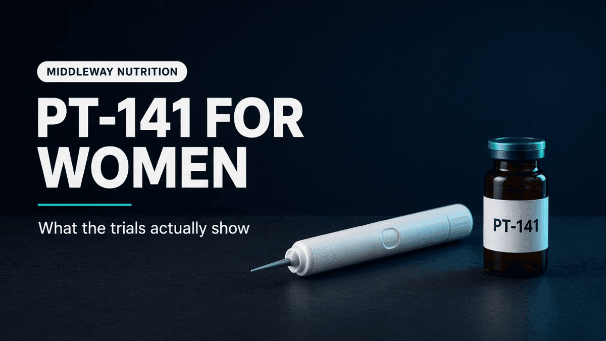 PT-141 for Women: What Vyleesi Does, Who It's For, and the Real Trial Numbers article visual