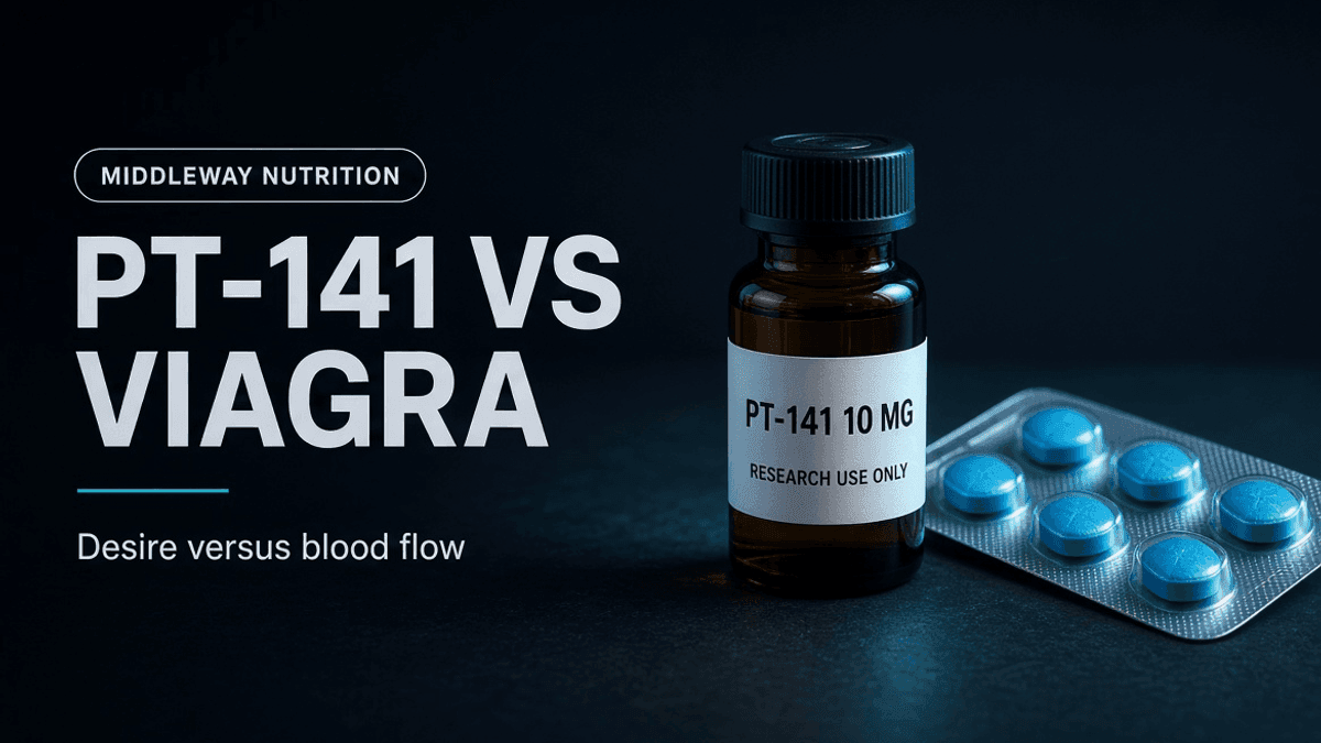 PT-141 vs Viagra: Desire, Erections and What the Evidence Shows