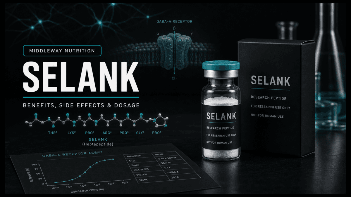 Selank Peptide: Benefits, Side Effects and Dosage Chart article visual